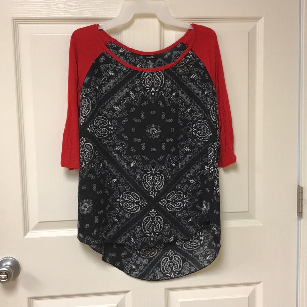 Rue21 Girls pattern blouse